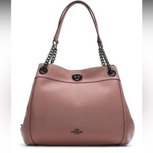 Coach Edie Dusty rose shoulder bag